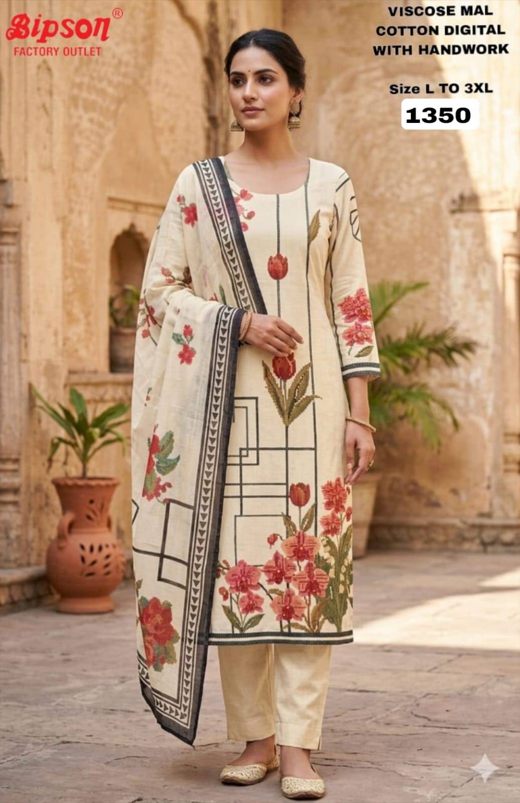 COTTON Collection By BIPSON PRINTS Stylish Beautiful Colourful Pure Viscose Mal Cotton Dresses At Wholesale Price